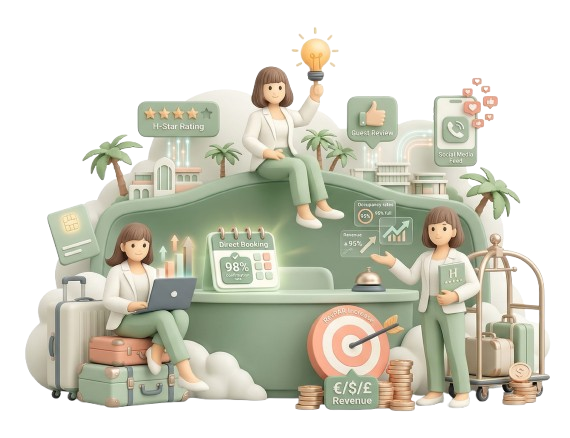 Hospitality Success Illustration
